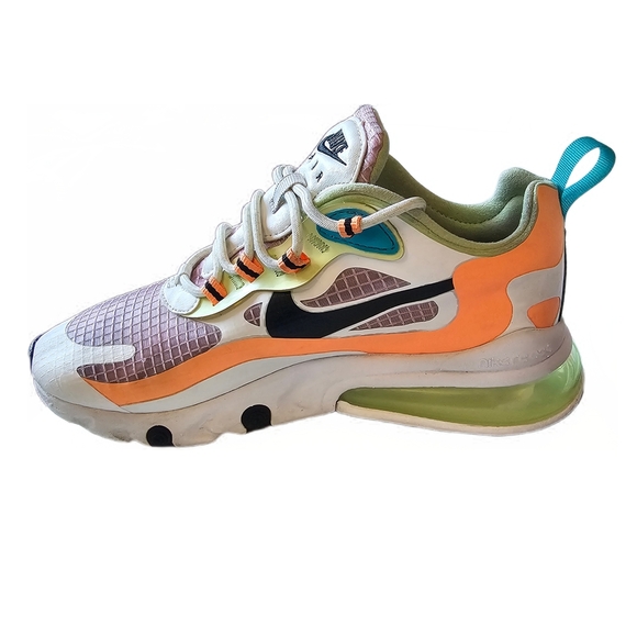 Nike Air Max 270 React SE Multicolor Women’s Size 6 - CJ0620-600 - Picture 7 of 16